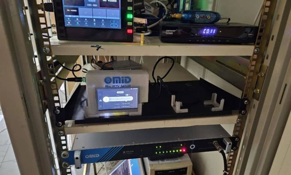 IPTV و Middleware امید در بیمارستان نمازی